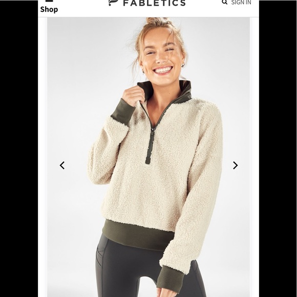 Fabletics Dream Polar Fleece Pullover - Picture 2 of 7